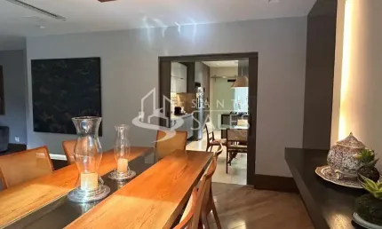 Apartamento para locação no Campo Belo, São Paulo - 4 quartos, 3 suítes, 3 salas, 5 banheiros, 3 vagas, 220m².