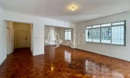 Espetacular apartamento à venda em santa cecília, são paulo-sp: 4 quartos, 3 banheiros, 1 vaga, 204m².