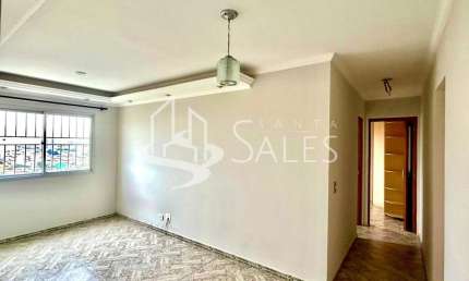 Apartamento à venda em Santo André-SP, Parque das Nações: 2 quartos, sala, banheiro, vaga de garagem - 51m²