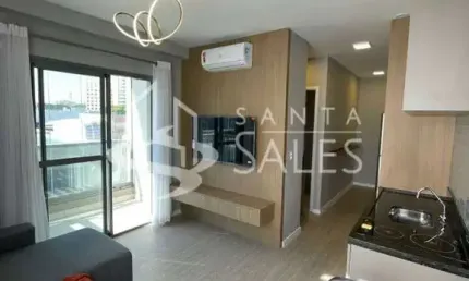 Apartamento com 1 quarto para alugar na Avenida das Carinas, 407, Indianópolis, São Paulo