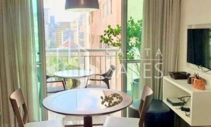 Studio de Luxo na Bela Vista: Apartamento para Locação em São Paulo-SP, 1 Quarto, 1 Suite, 1 Vaga de Garagem, 37m².