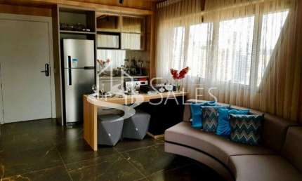Apartamento com 1 quarto para alugar na Rua das Fiandeiras, 705, Vila Olímpia, São Paulo, 49 m2 por R$ 8.417