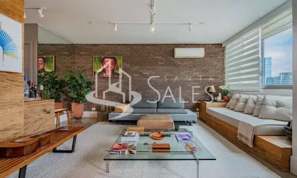 Apartamento para locação no Jardim Europa, São Paulo-SP: 2 quartos, 2 suítes, 2 salas, 3 banheiros, 131m²!