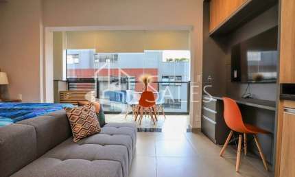 Apartamento para locação em Pinheiros, São Paulo-SP: 1 quarto, 1 sala, 1 banheiro, 1 vaga - 33m² de área!