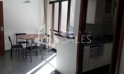 Aluguel de Apartamento de Luxo em Indianópolis, São Paulo-SP: 2 Quartos, 2 Suítes, 3 Banheiros, 1 Vaga de Garagem, 70m².