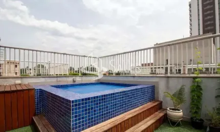 Cobertura de luxo no jabaquara: 2 quartos, 2 suítes, 2 salas, 3 banheiros, 2 vagas de garagem, 187m² - são paulo-sp