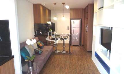 Apartamento à venda na Bela Vista, São Paulo-SP: 1 quarto, 1 sala, 1 banheiro, 1 vaga de garagem - 42,00 m² de área