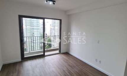 Apartamento para locação na Vila Nova Conceição, São Paulo-SP: 1 quarto, 1 sala, 1 banheiro - 25m² de área!