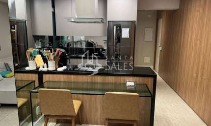 Apartamento para locação com 1 quarto, suite e 2 vagas no Brooklin Paulista, São Paulo-SP: Conforto e modernidade!