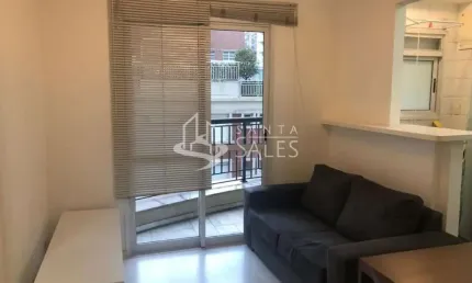 Apartamento para locação na vila nova conceição, são paulo-sp: 1 quarto, 1 suíte, 1 banheiro, 1 vaga de garagem, 37m².