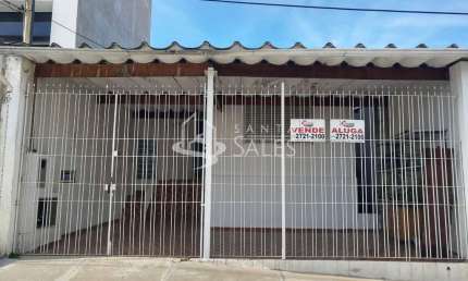Imperdível oportunidade: Casa à venda em São Paulo-SP, Vila Antonieta. 2 quartos, 1 banheiro, 3 vagas de garagem, 130m².