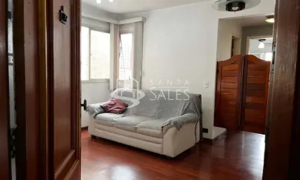 Apartamento à Venda na Vila Mariana, São Paulo-SP  1 Quarto, 1 Sala, 1 Banheiro  Mobiliado e Pet-Friendly  45m²  Vaga de Garagem