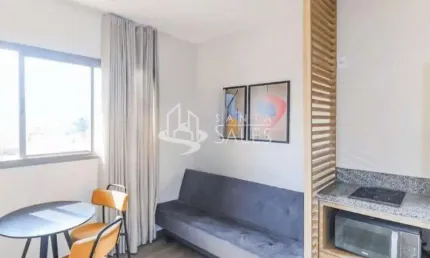 Apartamento à venda na chácara santo antônio, são paulo-sp: 1 quarto, 1 suíte, 1 sala e 1 banheiro!