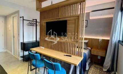 Excelente oportunidade: Apartamento à venda em São Paulo-SP, na República, com 1 quarto, 1 banheiro e 27,00 m².