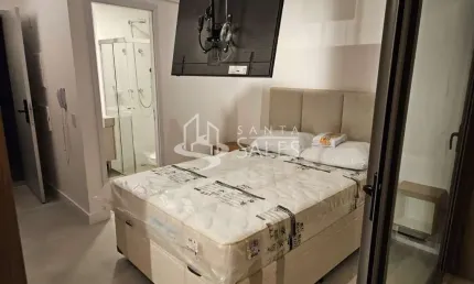 Apartamento para Locação em Pinheiros, São Paulo-SP: 1 quarto, 1 suíte, 1 banheiro, 26m² de área.