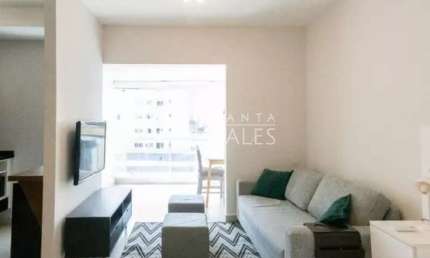 Apartamento à venda em Indianópolis, São Paulo-SP: 1 quarto, 1 sala, 1 banheiro, 1 vaga de garagem! Venha conferir!