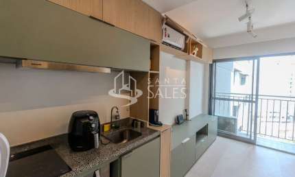 Apartamento para locação na Vila Nova Conceição, São Paulo-SP: 1 quarto, 1 banheiro, 27m² de área. Encontre o seu novo lar!
