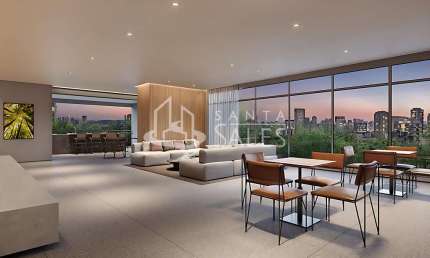 Imperdível oportunidade: apartamento de alto padrão no Brooklin Paulista, São Paulo-SP! 4 quartos, 2 suítes, 2 salas, 4 banheiros, 3 vagas de garagem, 190m².