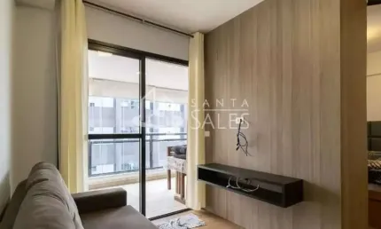 Apartamento à venda na Vila Mariana, São Paulo-SP: 1 quarto, 1 suíte, 1 sala, 1 banheiro, 1 vaga de garagem, 36m² de área.