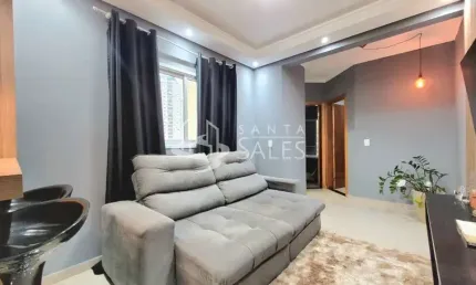 Apartamento de 2 quartos na vila gilda, santo andré-sp  105m², 2 banheiros, 1 sala, 2 vagas de garagem!