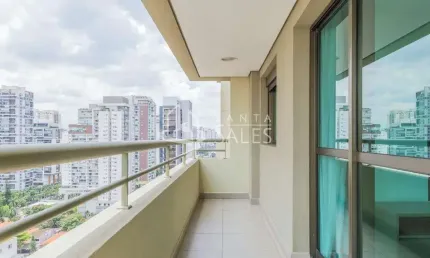 Apartamento à venda no Brooklin Paulista, São Paulo-SP: 2 suítes, sala, banheiro, 2 vagas e 100m² de área. Venha conferir!