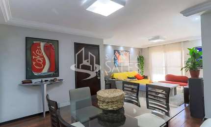 Apartamento de luxo no Brooklin Paulista: 4 quartos, 1 suíte, 140m² e 2 vagas de garagem em São Paulo-SP!