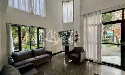 Apartamento à venda no brooklin paulista - são paulo-sp: 1 quarto, 1 suíte, 1 sala, 1 banheiro, 1 vaga de garagem, 55m². aproveite!