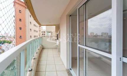 Apartamento de Luxo no Jardim Bela Vista: 3 quartos, 3 suítes, 2 salas, 4 banheiros, 3 vagas de garagem, 134m² - Santo André-SP