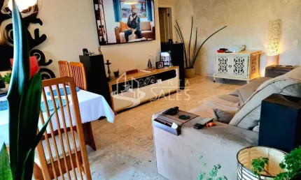 Apartamento à venda na Vila Andrade, São Paulo: 3 quartos, 1 suíte, 1 sala, 4 banheiros, 2 vagas de garagem - 96m²!