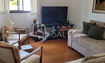Apartamento de Luxo na Chácara Santo Antônio: 4 quartos, 4 suítes, 3 salas, 4 banheiros, 4 vagas e 300m² em SP.