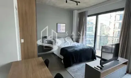 Apartamento à venda na vila olímpia, são paulo-sp: 1 quarto, 1 sala, 1 banheiro, 1 vaga de garagem e 42m² de área. adquira já!