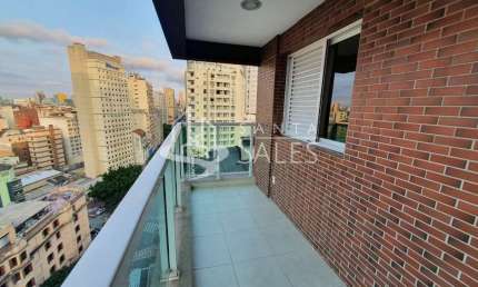 Apartamento à venda na República, São Paulo-SP: 1 quarto, 1 suíte, 2 salas, 1 banheiro, 1 vaga de garagem, 45m² de área.