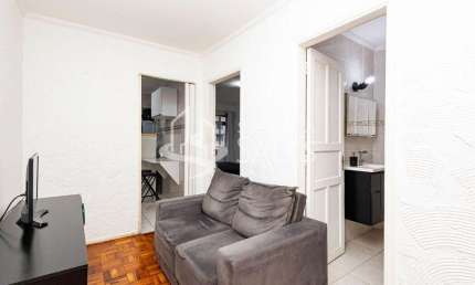 Venda de Apartamento com 1 Quarto na Bela Vista, São Paulo-SP: 2 Salas, 1 Banheiro, 30m² de Área.