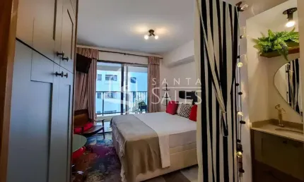 Studio à venda em São Paulo-SP, Vila Mariana: 1 quarto, 1 banheiro, 25m² de área. Aproveite esta oportunidade!