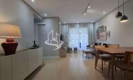 Apartamento à venda em São Paulo-SP, Campo Belo, 2 quartos, 1 suíte, 2 salas, 2 banheiros, 1 vaga, 84m²!