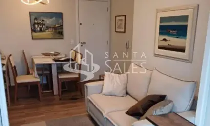 Apartamento à venda em são paulo-sp, chácara santo antônio! 2 quartos, 2 salas, 1 banheiro, 1 vaga de garagem, 52m²!