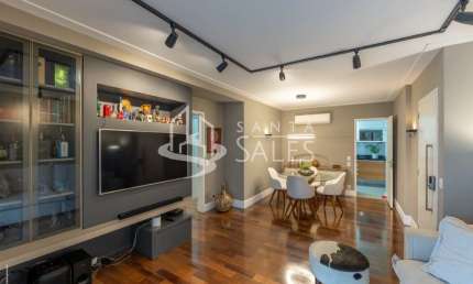 Imperdível: Apartamento à venda no Brooklin Paulista, São Paulo-SP. 3 quartos, 1 suíte, 1 sala, 3 banheiros, 3 vagas, 110m².