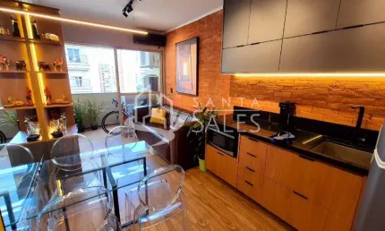 Apartamento com 1 quarto à venda na rua tuim, 101, moema, são paulo, 33 m2 por r$ 800.000