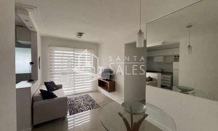 Apartamento na Vila Andrade, São Paulo-SP: 2 quartos, 1 suíte, 1 sala, 2 banheiros, 1 vaga, 56m² - Venda ou Locação!