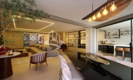 Luxuoso apartamento à venda no Jardim, Santo André-SP: 4 quartos, 4 suítes, 3 salas, 6 banheiros, 4 vagas de garagem, 275m².