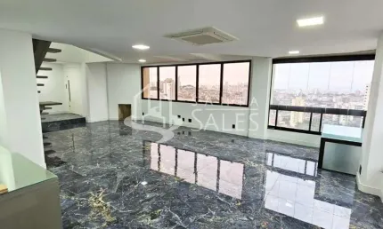 Apartamento de luxo com 3 quartos e 2 suítes em perdizes, são paulo-sp: 210m², 5 banheiros e 3 vagas de garagem.