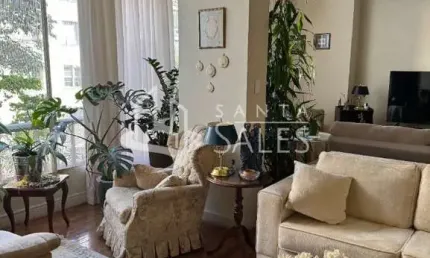 Espetacular apartamento de 4 quartos em Higienópolis, São Paulo: 1 suíte, 3 salas, 3 banheiros, 1 vaga de garagem, 220m². Venha conferir!