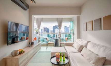 Apartamento à venda em Pinheiros, São Paulo-SP: 1 quarto, 1 suíte, 1 sala, 1 banheiro, 1 vaga de garagem, 39,00 m² de área.