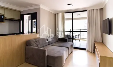 Apartamento de luxo na vila romana, são paulo-sp: 2 quartos, 1 suite, 1 sala, 1 banheiro, 1 vaga de garagem, 81,00 m² de área.