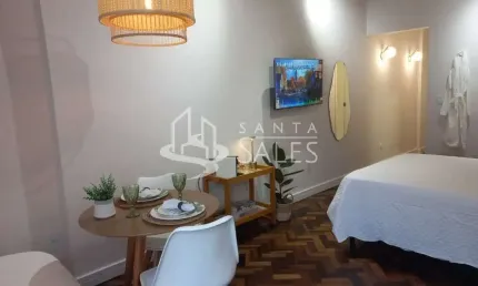 Loft Reformado e Mobiliado no Centro do Rio de Janeiro - 1 Quarto, 1 Banheiro, 35m² - Condomínio à Venda