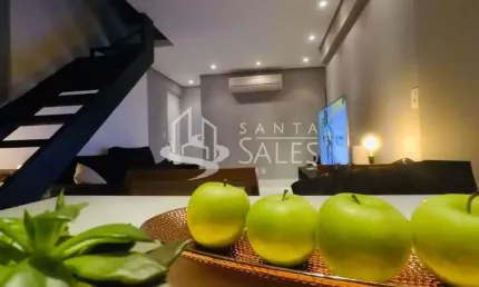 Apartamento dúplex de 2 quartos e 2 suítes na vila andrade, são paulo-sp  3 vagas e 120m²