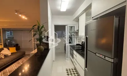 Apartamento para locação na vila gertrudes, são paulo-sp: 1 quarto, 1 sala, 1 banheiro, 1 vaga de garagem!