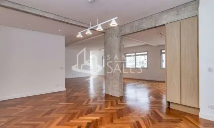 Imóvel de alto padrão em higienópolis: apartamento de 3 quartos, 1 suíte, 1 sala, 1 banheiro, 2 vagas de garagem, 230m².