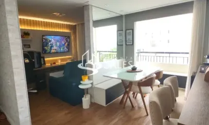 Apartamento à venda em São Paulo, Jardim Vazani: 1 quarto, 2 salas, 1 banheiro, 1 vaga, 50m² de área. Venha conferir!