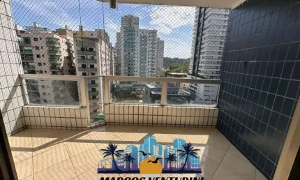 Apartamento para Locação em Praia Grande, Canto do Forte, 2 dormitórios, 1 suíte, 2 banheiros, 1 vaga